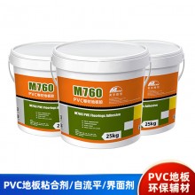 專用PVC地板膠水粘合劑M760膠水地面找平自流平水泥吸收界面劑廠